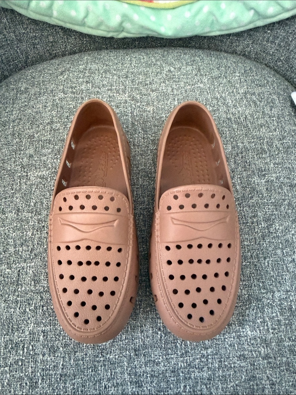 Boys Floafers Ventilated Casual Slip-On Shoes - Brown. Worn once.